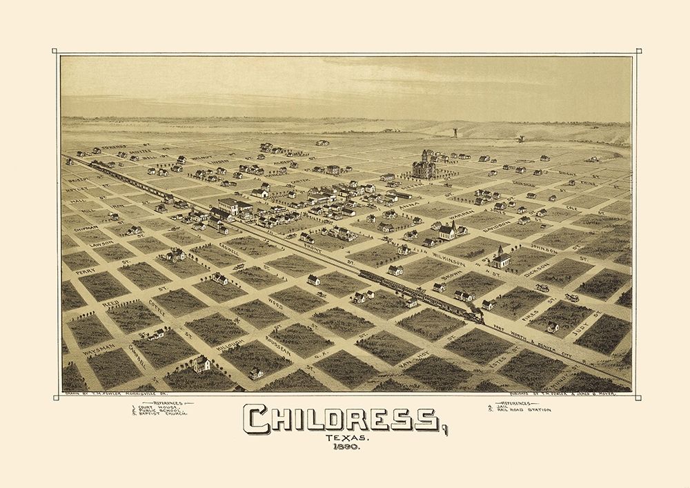 Childress Texas - Fowler 1890