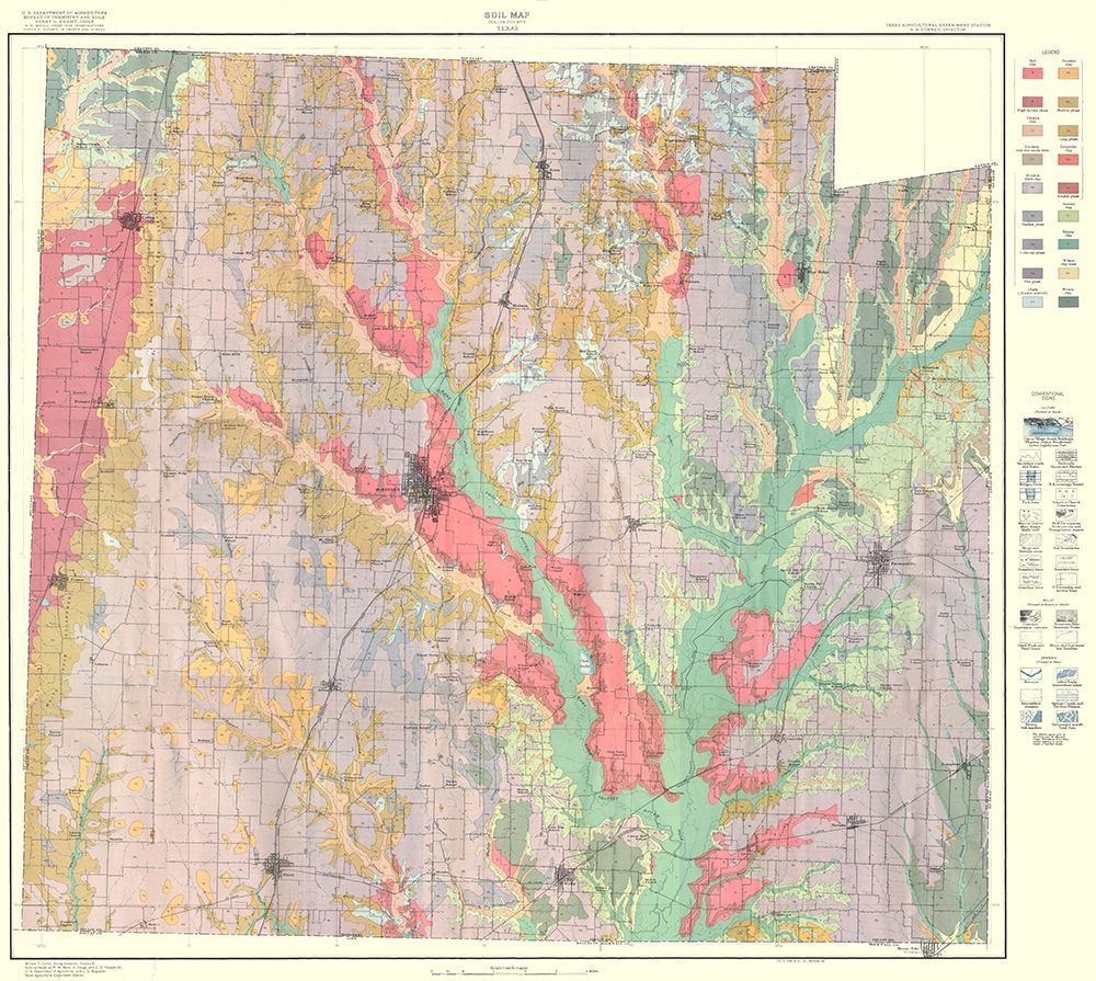 Collin Texas Soil - Knight 1930