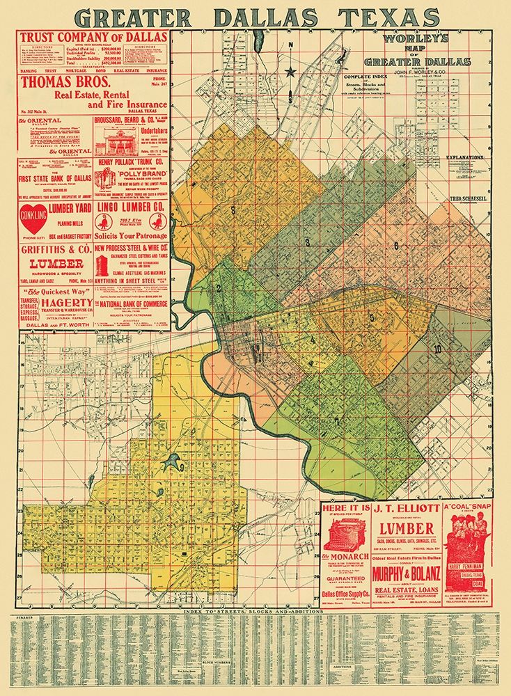 Dallas Texas Landowner - Worley 1905
