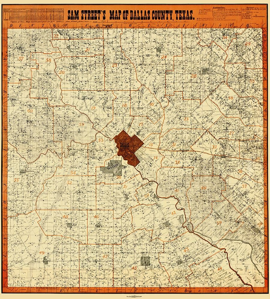 Dallas Texas Landowner - Street 1902