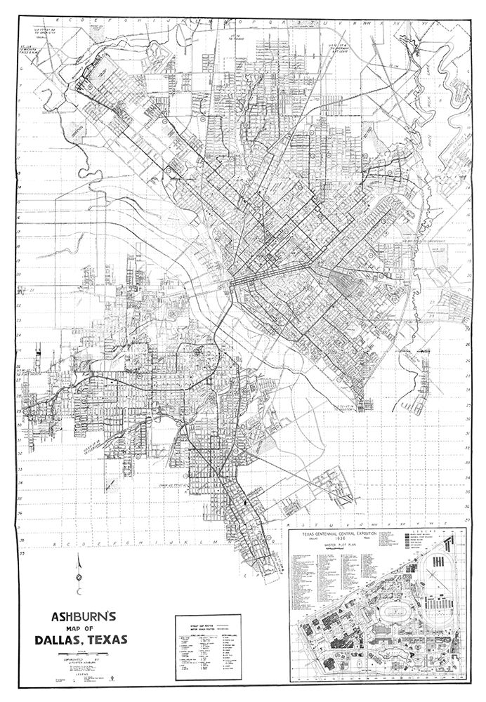 Dallas Texas - Ashburn 1936