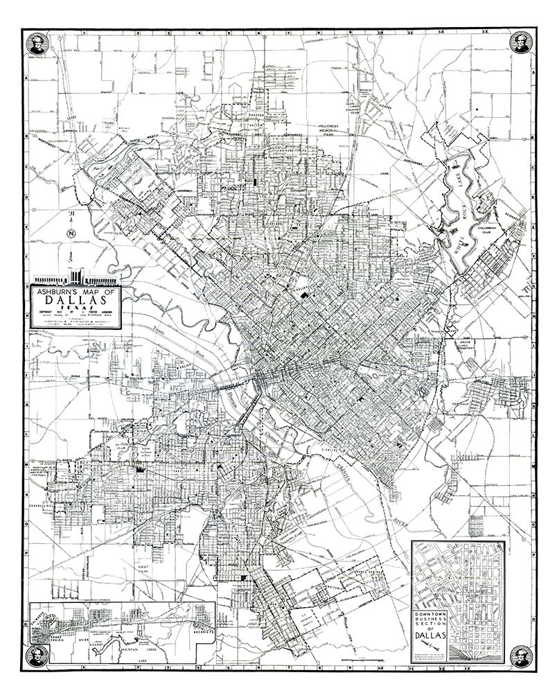 Dallas Texas - Ashburn 1942