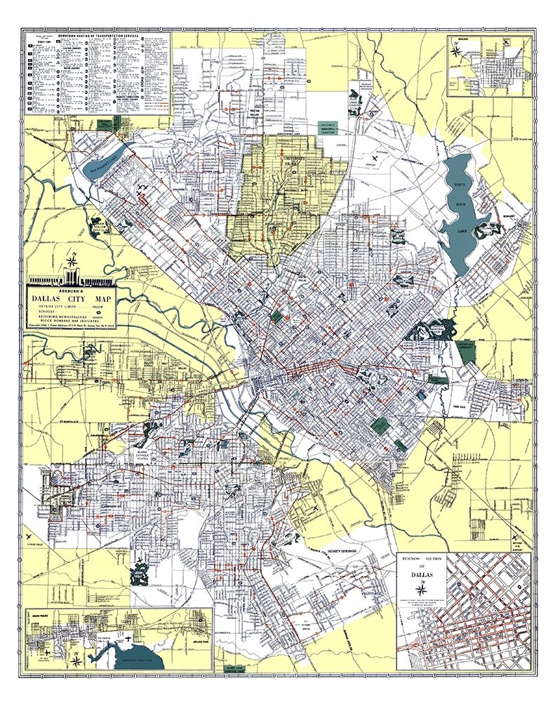 Dallas Texas - Ashburn 1948