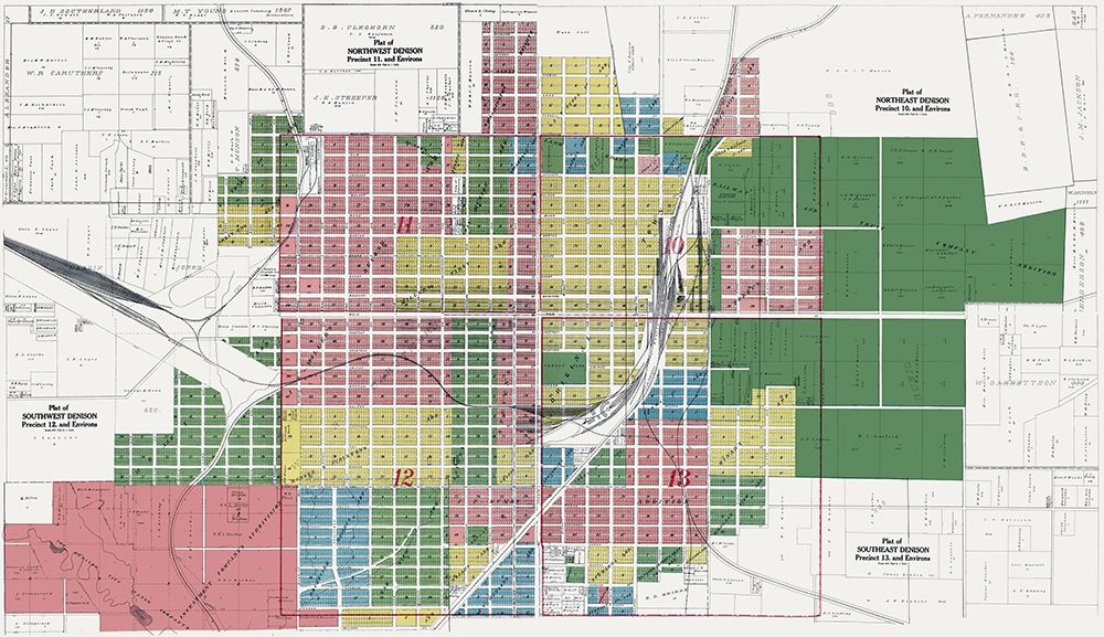 Denison Texas Landowner - Jackson 1908