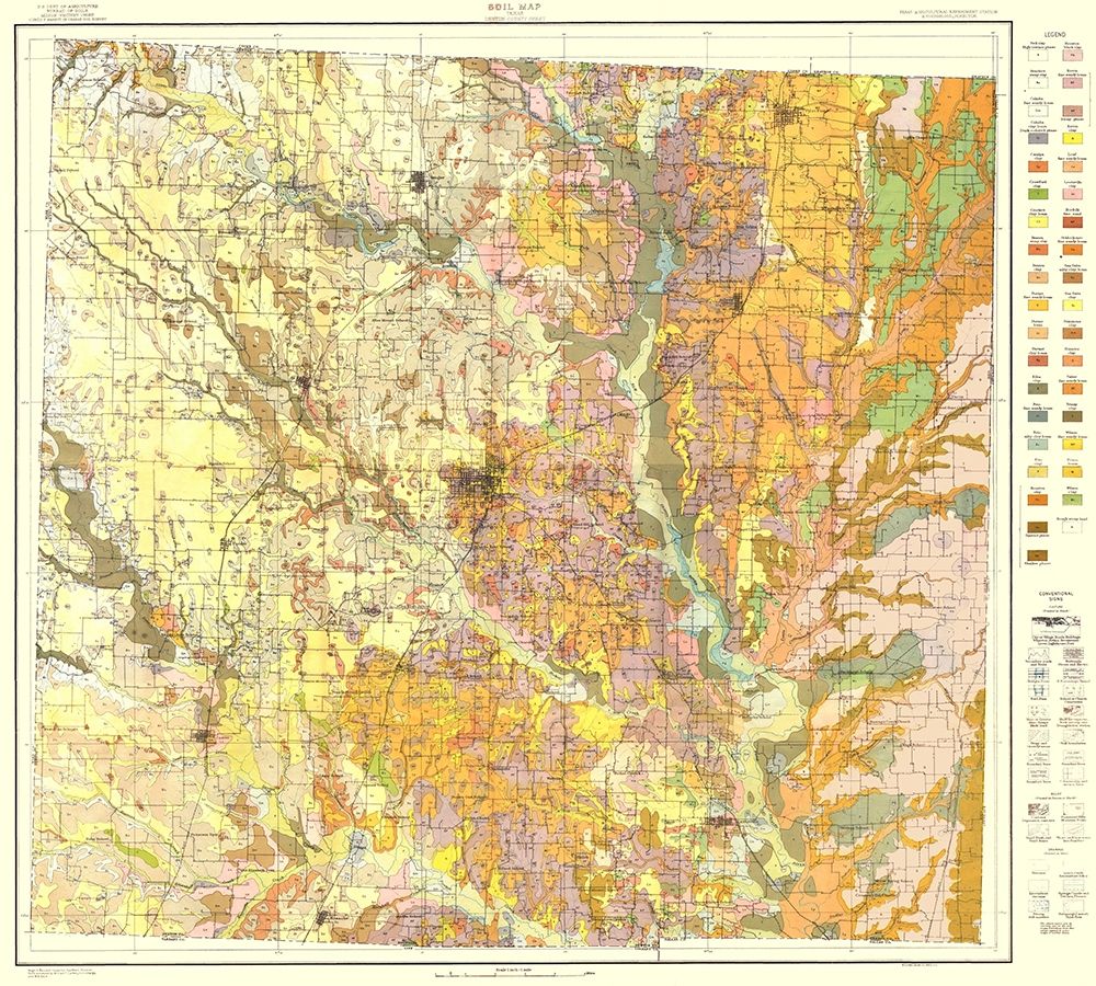 Denton Texas Soil - USDA 1918