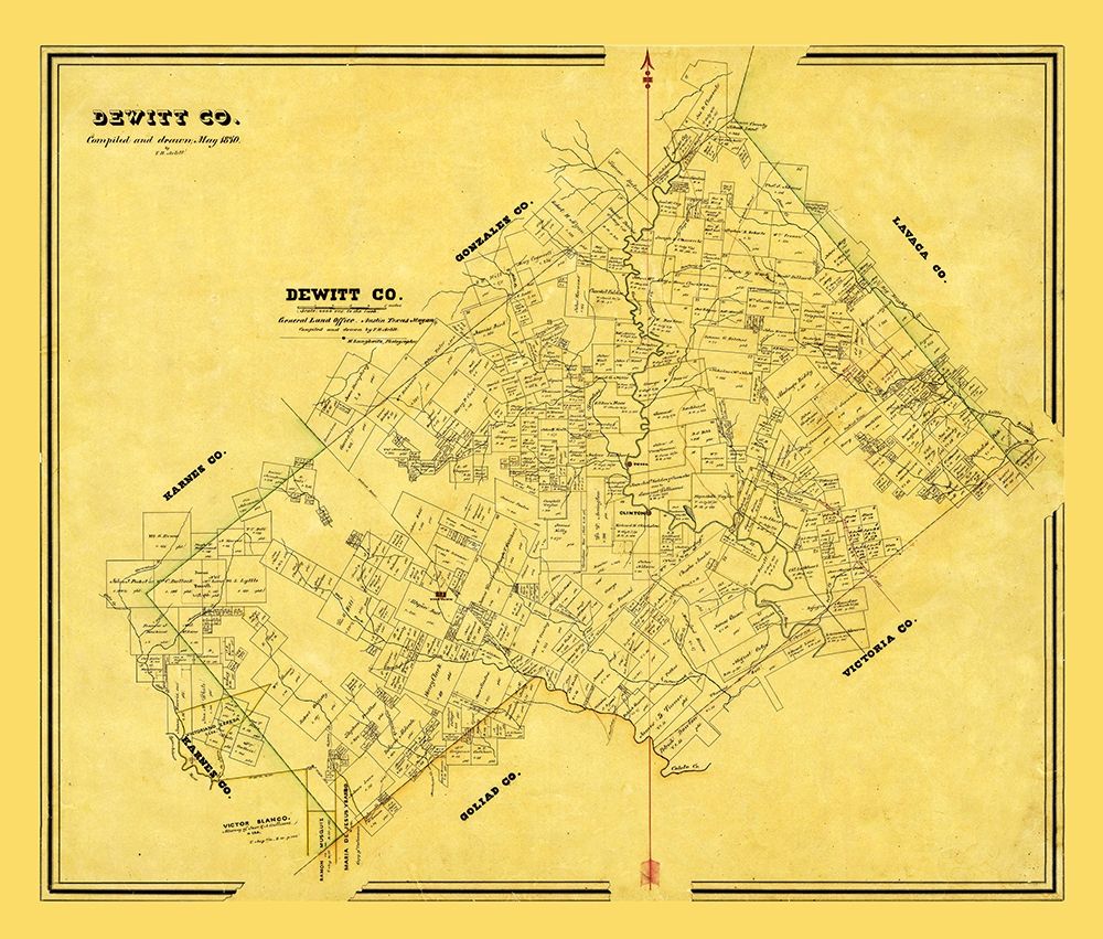 Dewitt County Texas - Arlitt 1870