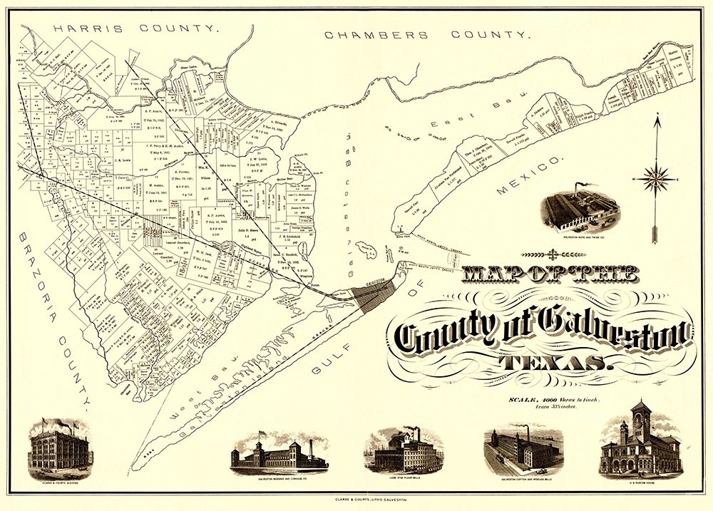 Galveston Texas - Clarke 1902