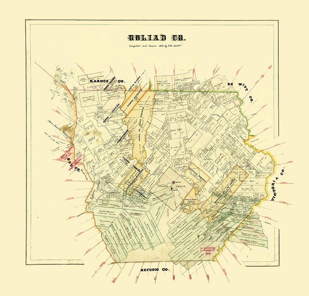 Goliad County Texas - Arlitt 1871