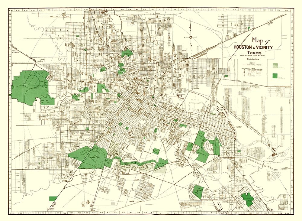 Houston Texas - Evans 1937