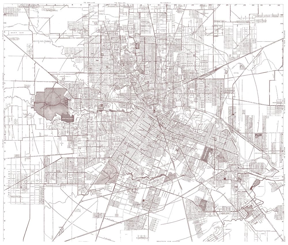 Houston Texas - Bracey 1945