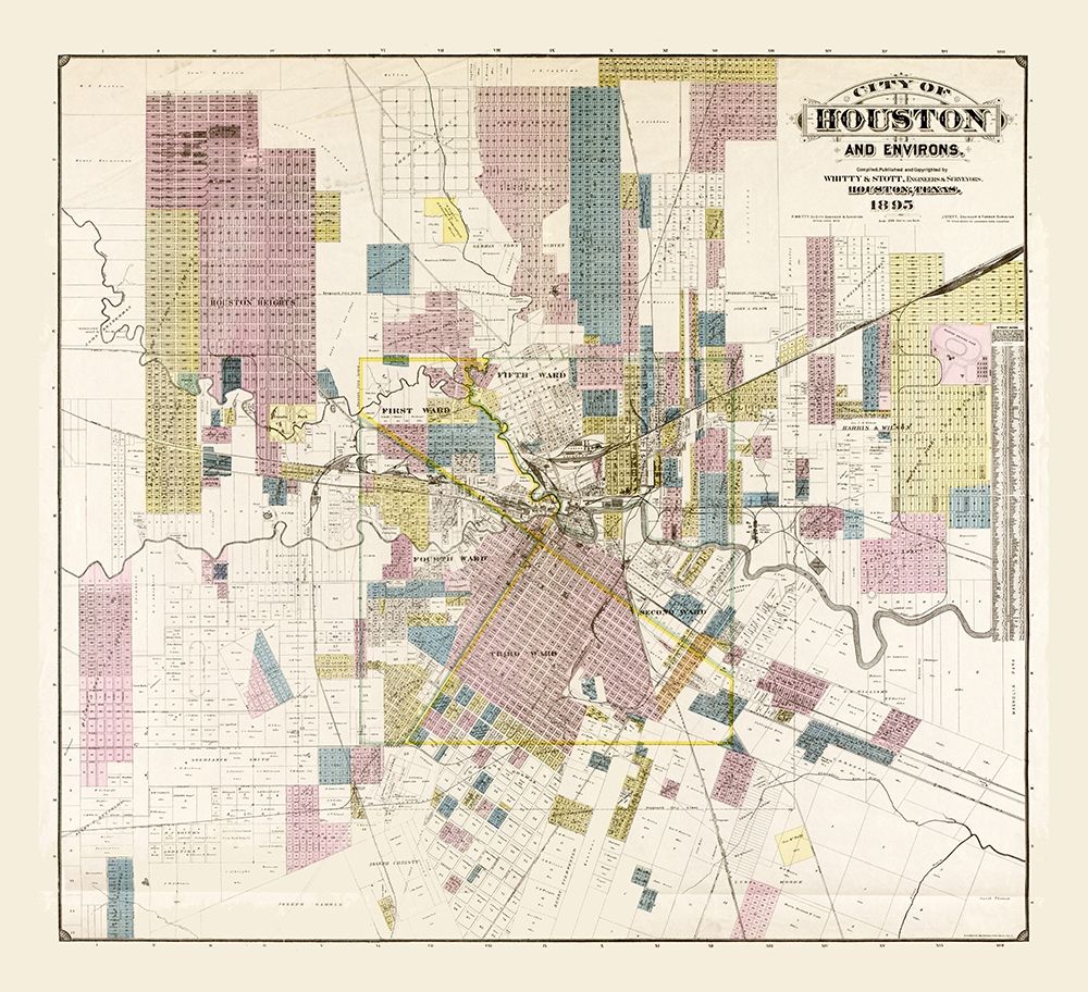 Houston Texas - Whitty 1895
