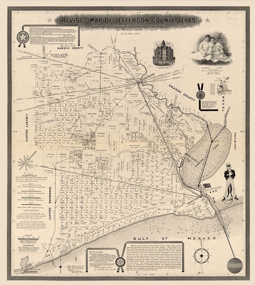 Jefferson County Texas - Higgins 1898