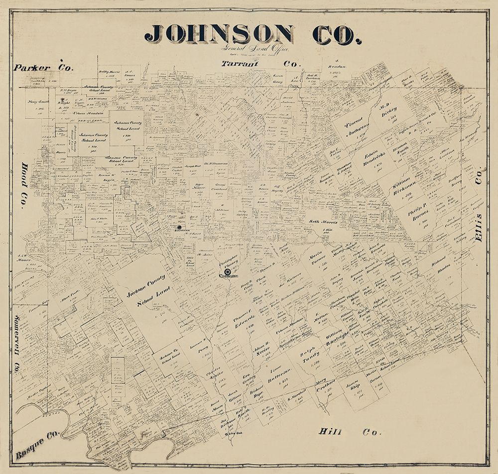 Johnson County Texas -1887