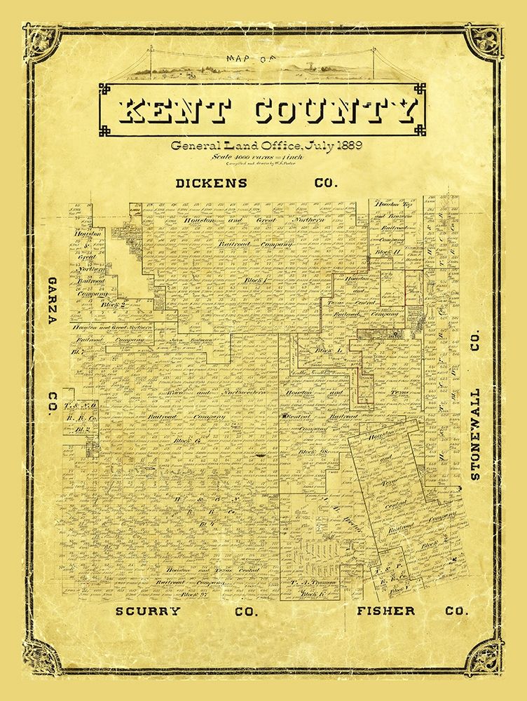 Kent County Texas - Porter 1889