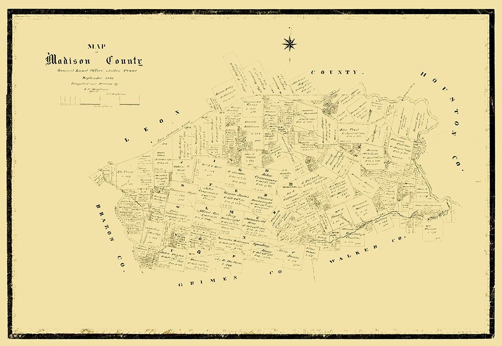 Madison County Texas - Matthews 1880