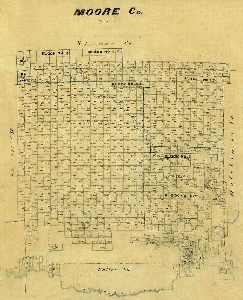 Moore County Texas -1878