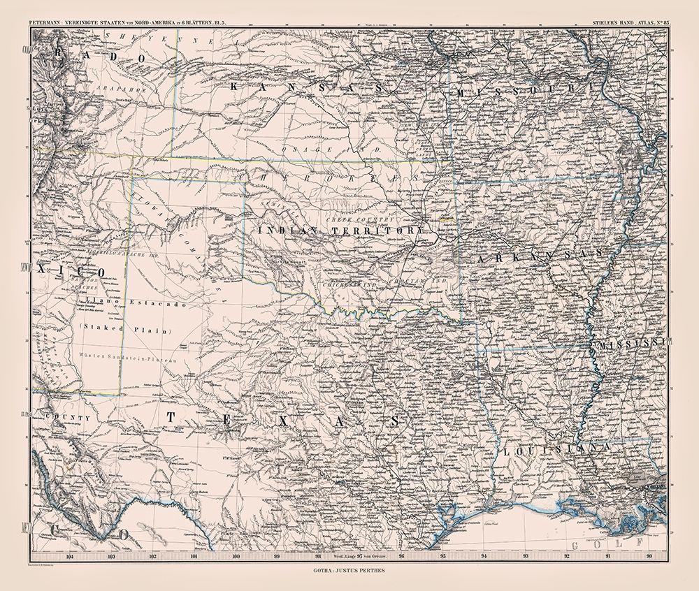 North Texas - Perthes 1872