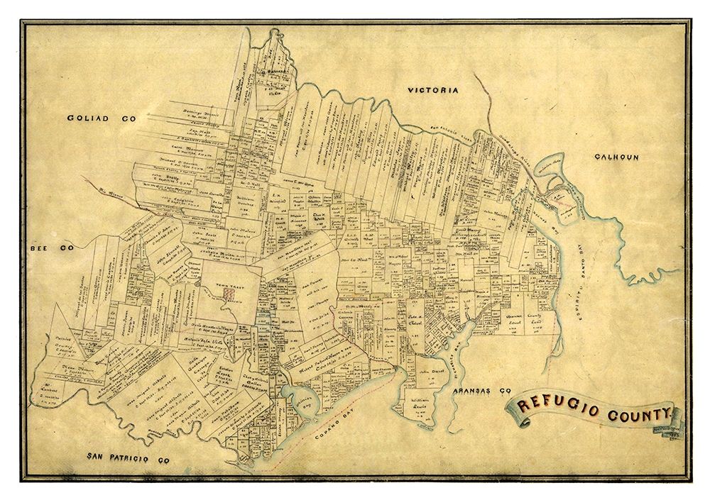 Refugio County Texas -1883