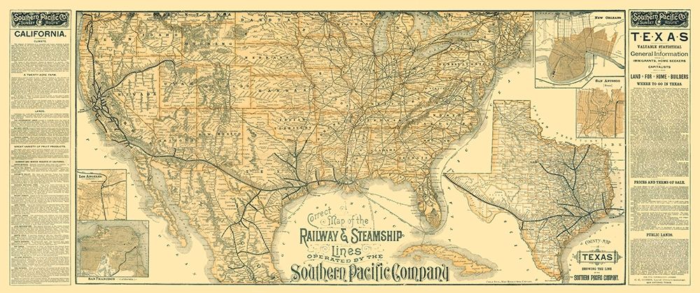 Railway Steamship Southern Pacific - Haus 1894