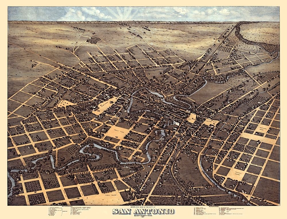 San Antonio Texas - 1873