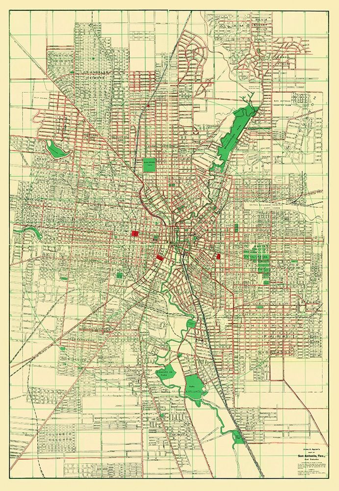 San Antonio Texas - Appler 1900