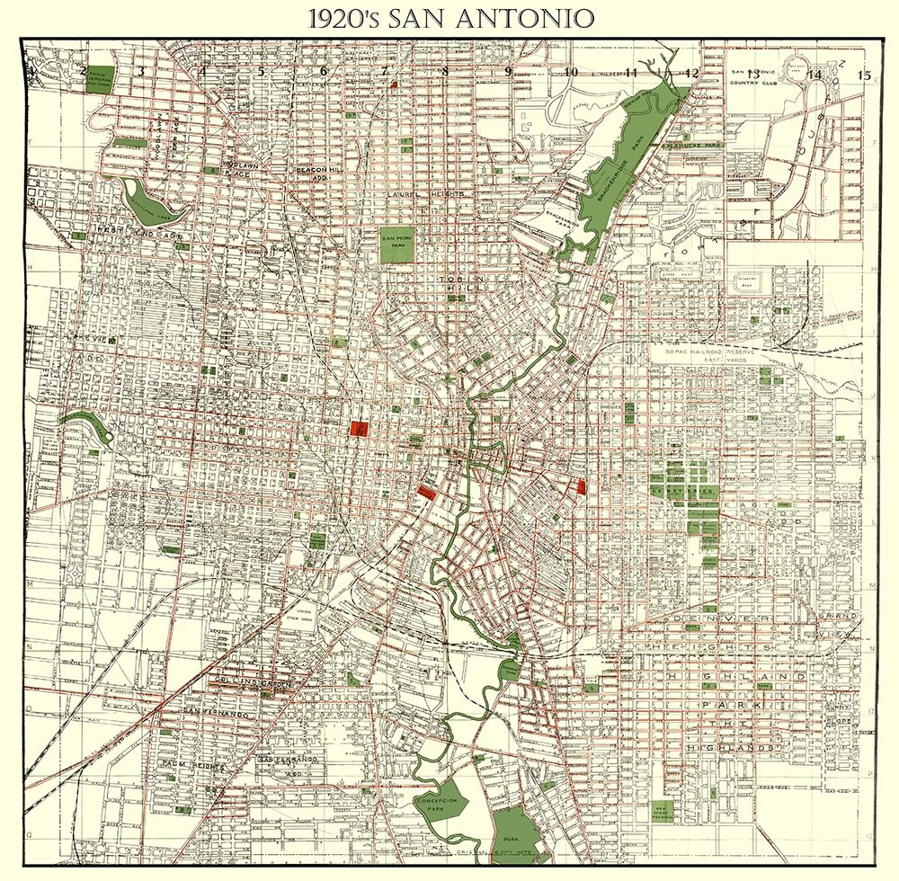 San Antonio Texas - Appler 1920