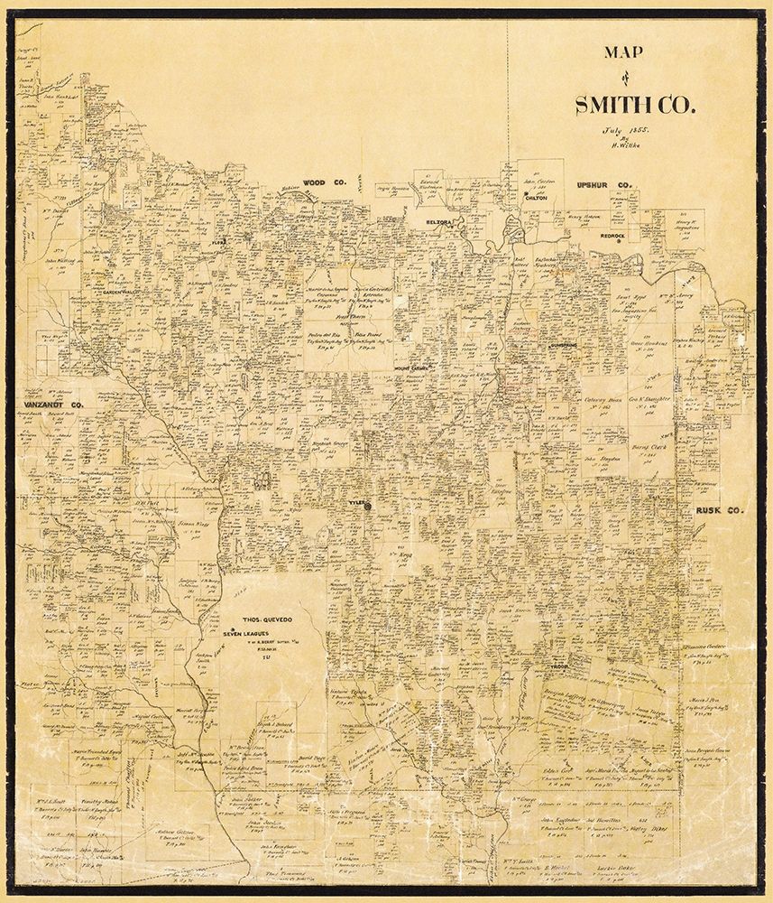 Smith Texas Landowner - Willke 1855