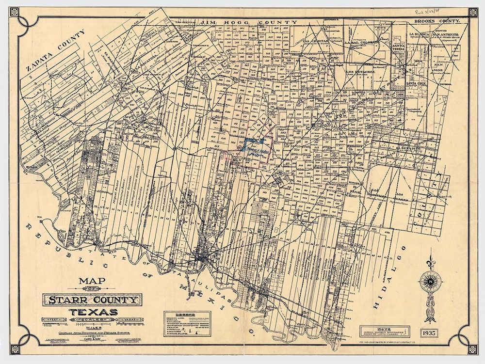 Starr County Texas - May 1935