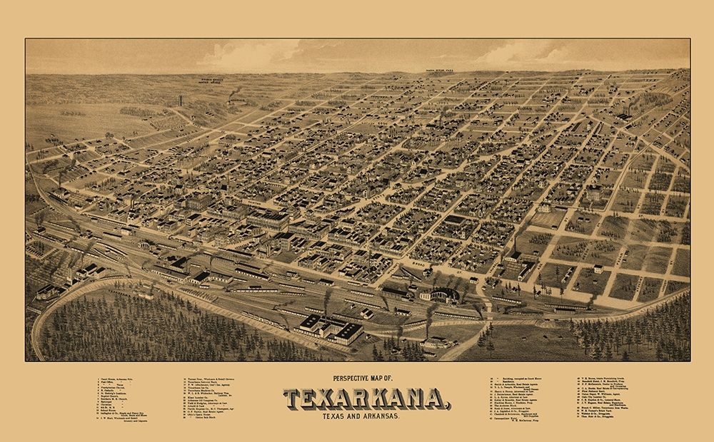 Texarkana Texas - Wellge 1888