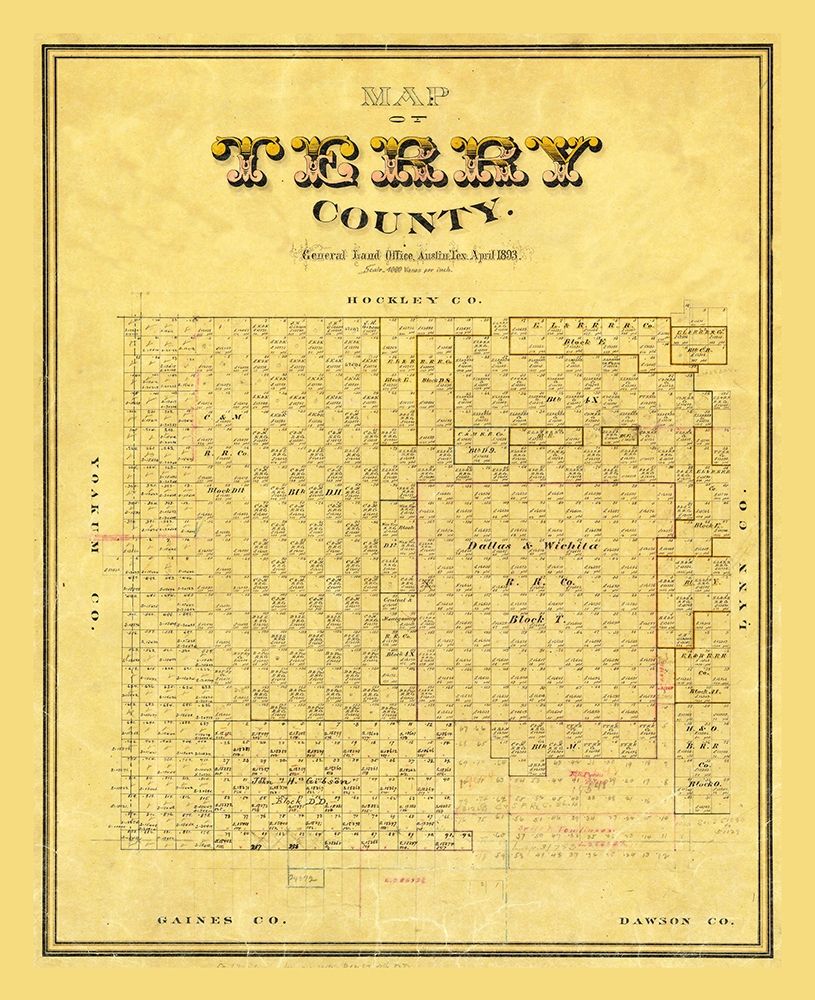 Terry County Texas -1893