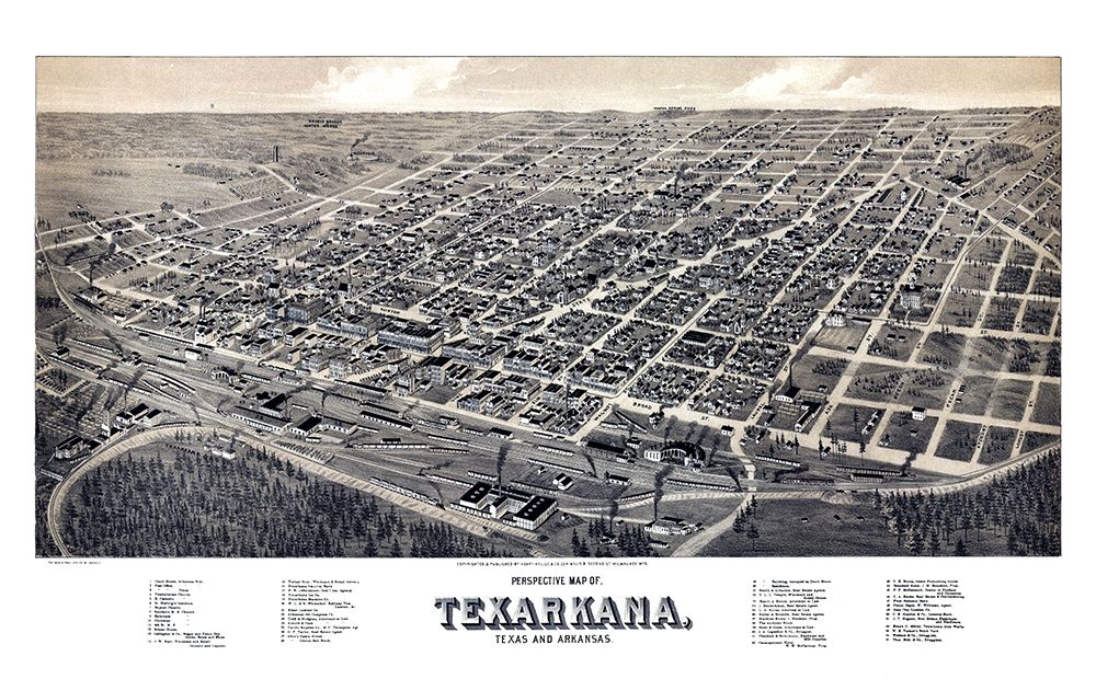 Texarkana Texas - Wellge 1888