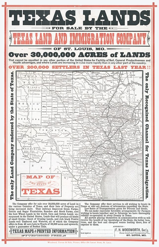 Texas Lands Sale - Woodworth
