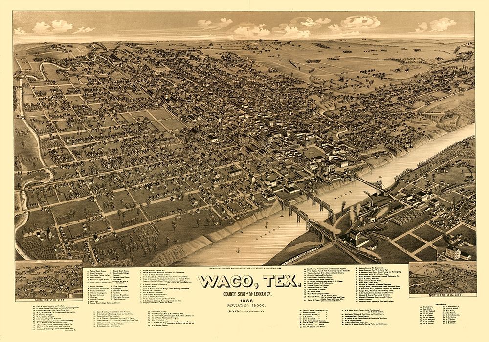 Waco Texas - Beck 1886