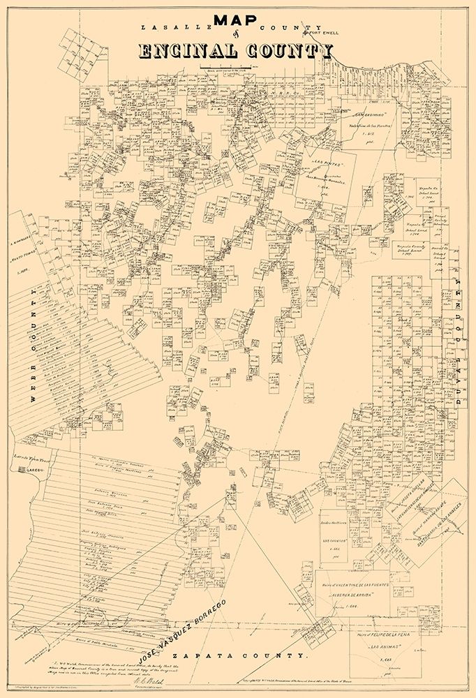 Encinal, Webb  Texas - Walsh 1879