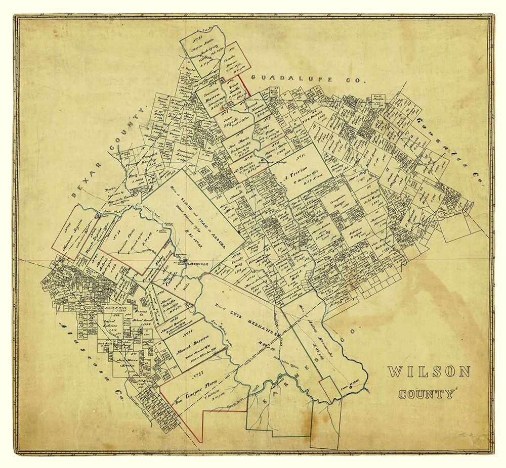 Wilson County Texas -1880