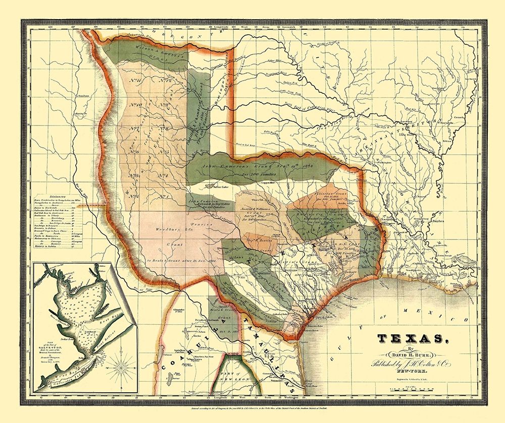 Texas - Burr 1835