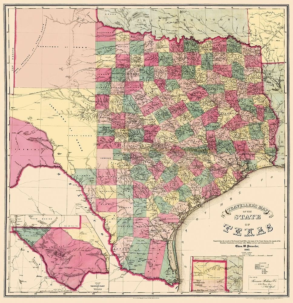 Texas - Pressler 1867