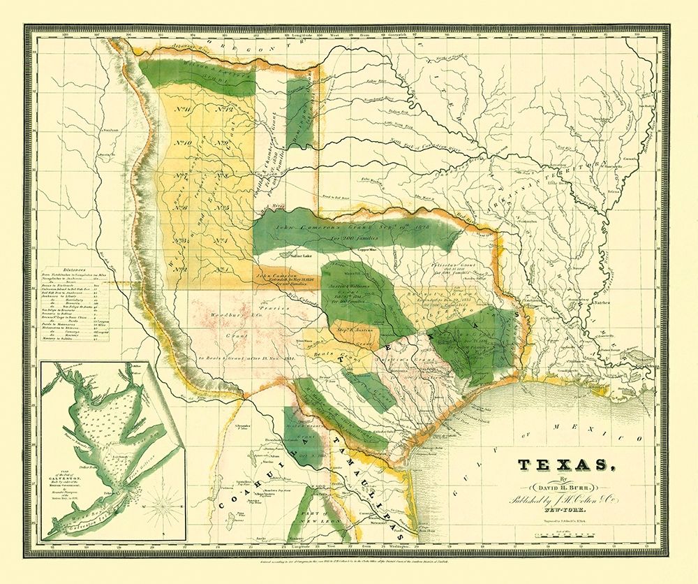 Texas - Burr 1834