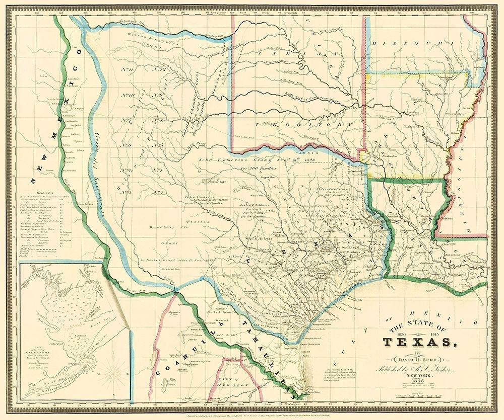 Texas - Burr 1846