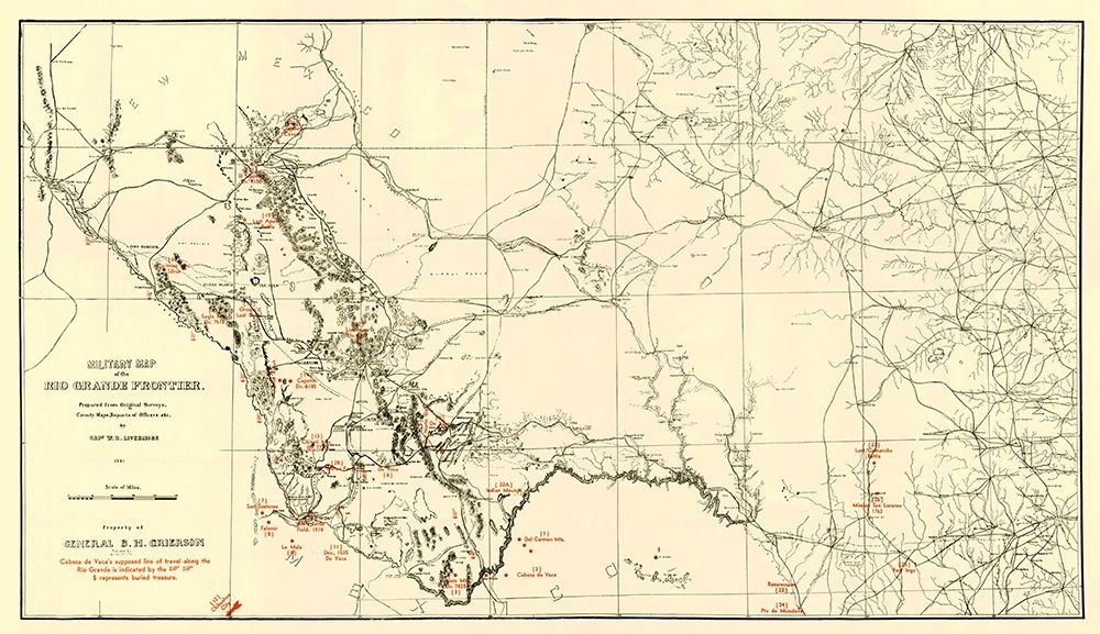 Rio Grande Frontier - Livermore 1883