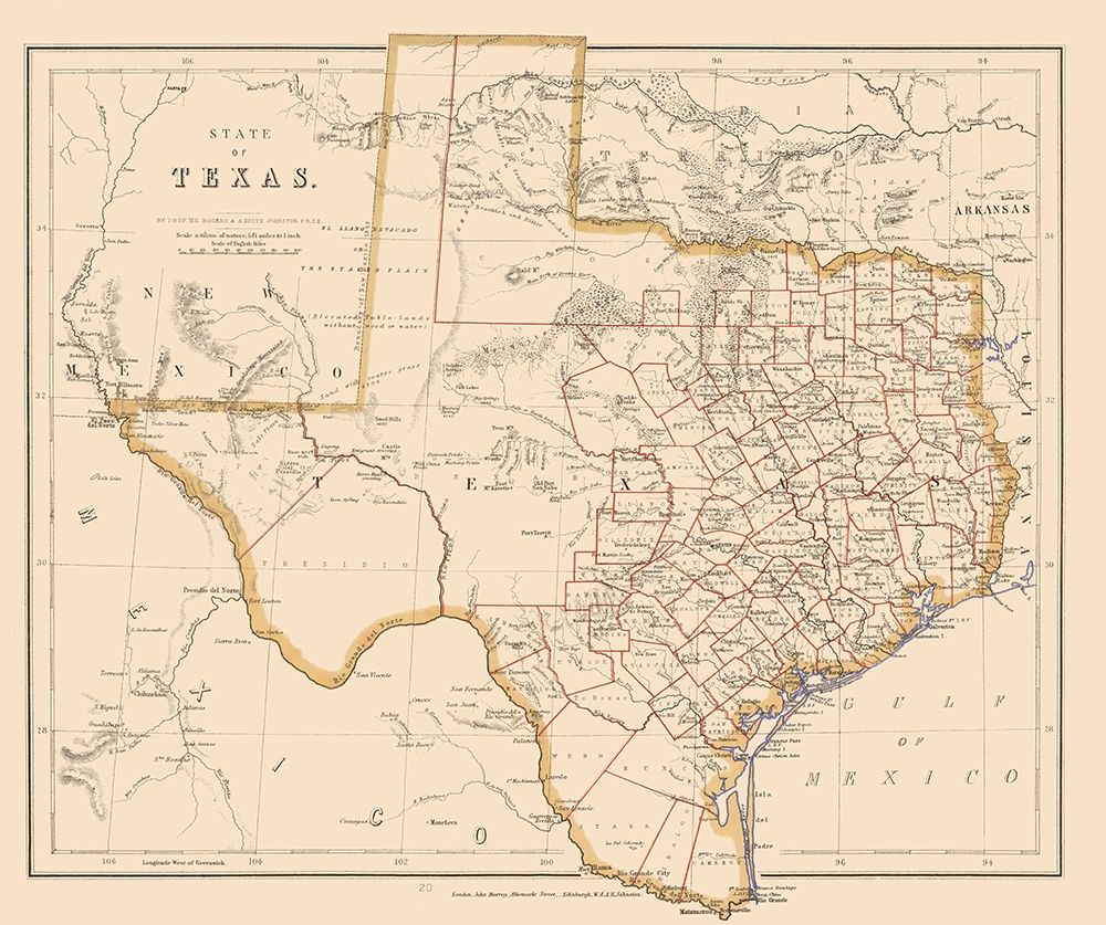 Texas - Stanford 1857