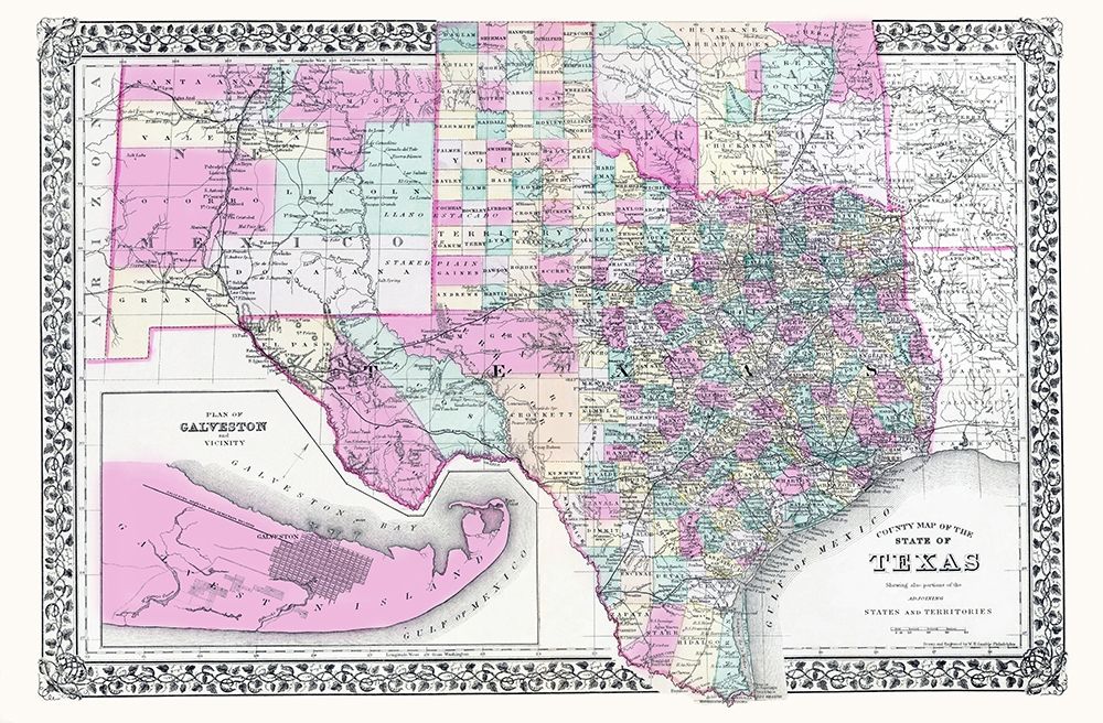Texas, New Mexico and Indian Territory