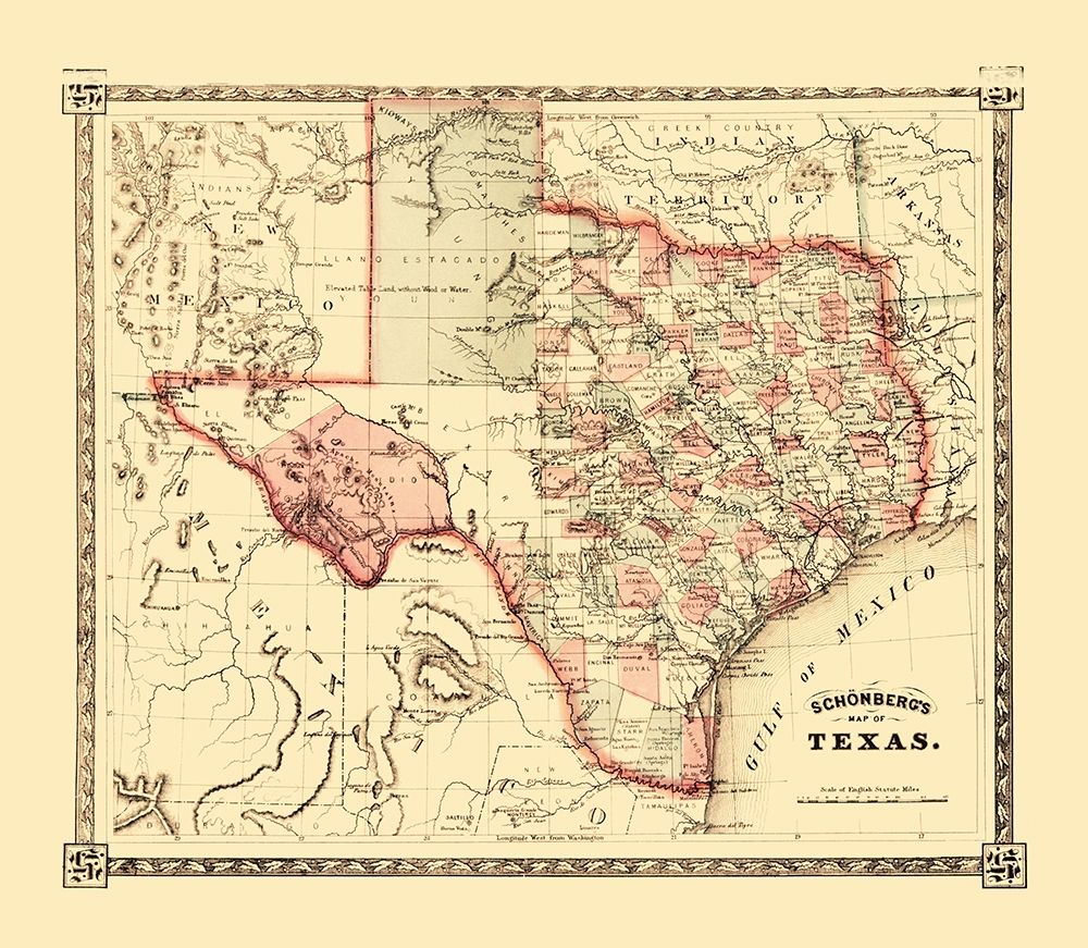 Texas - Schonberg 1867