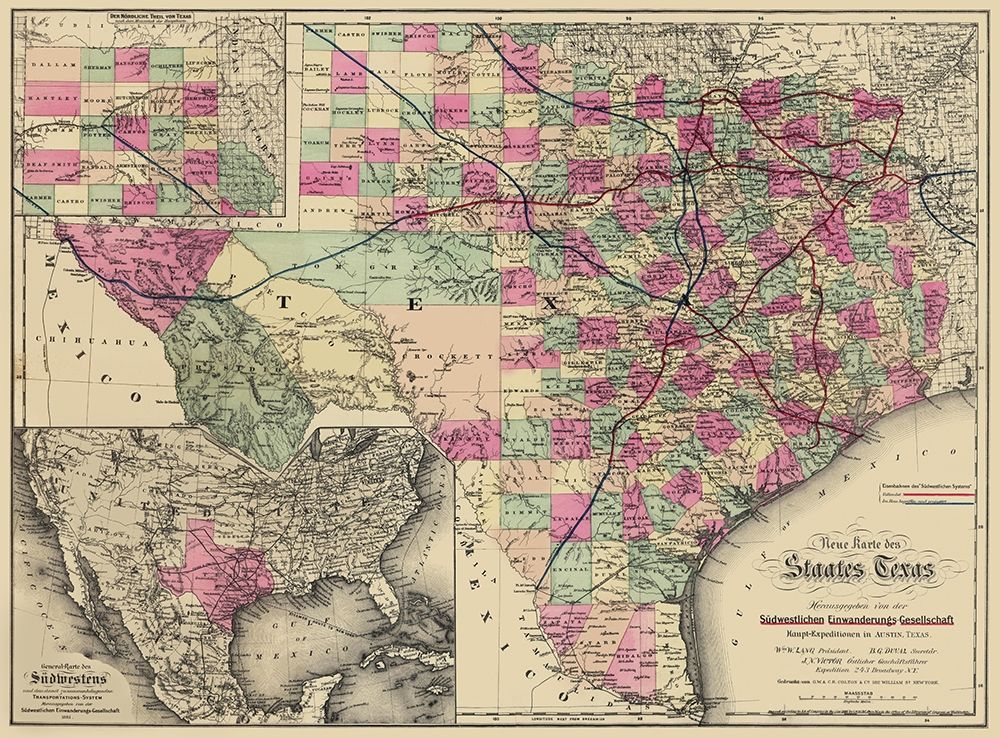 Texas - Colton 1881