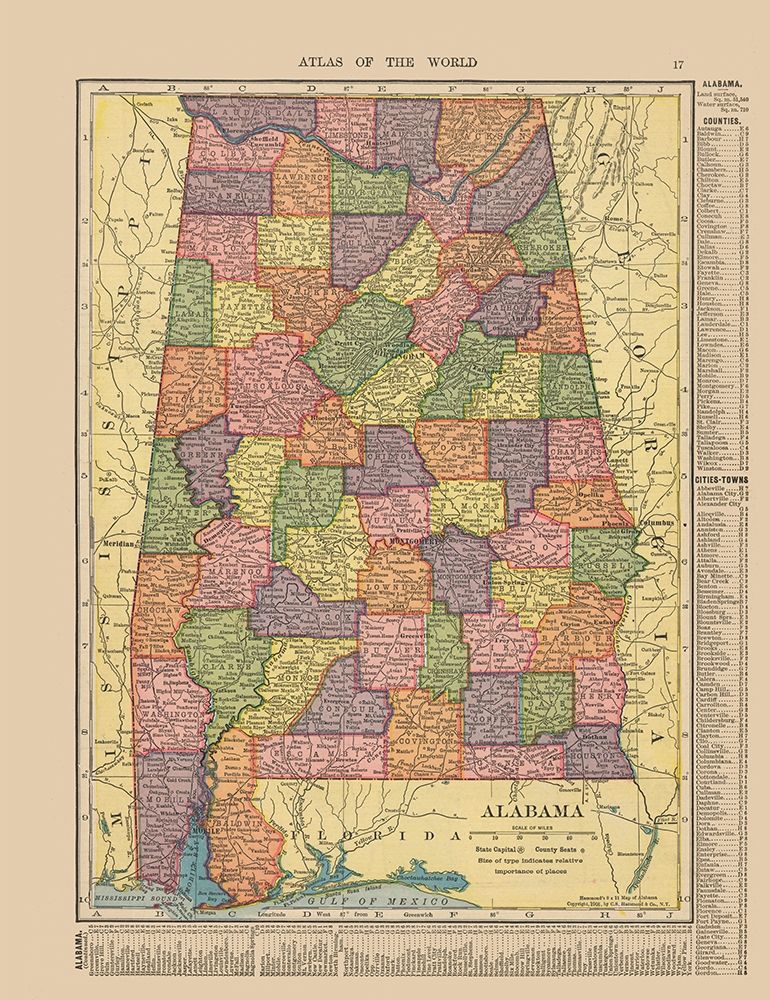 Alabama - Hammond 1910