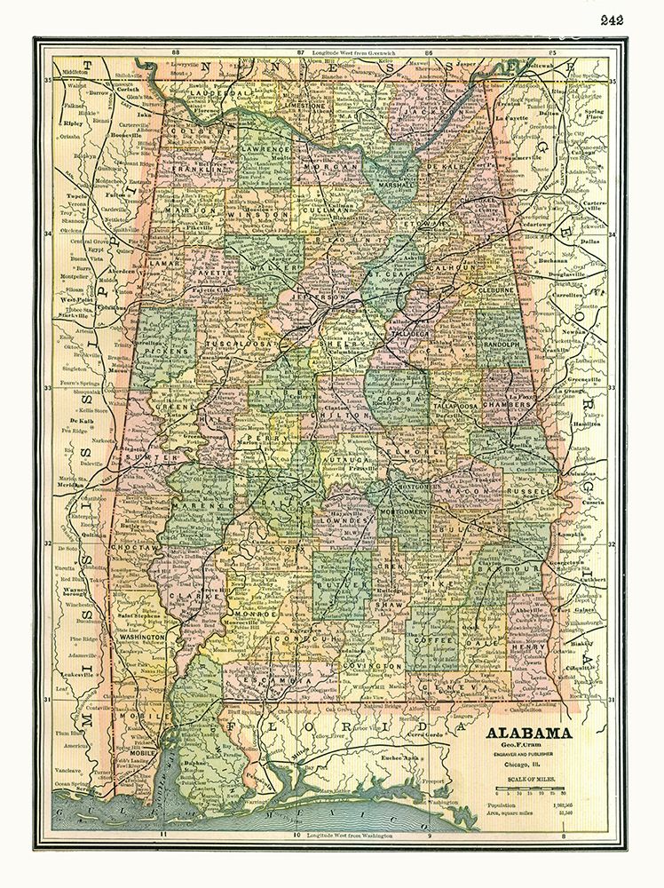 Alabama - Johnson 1888