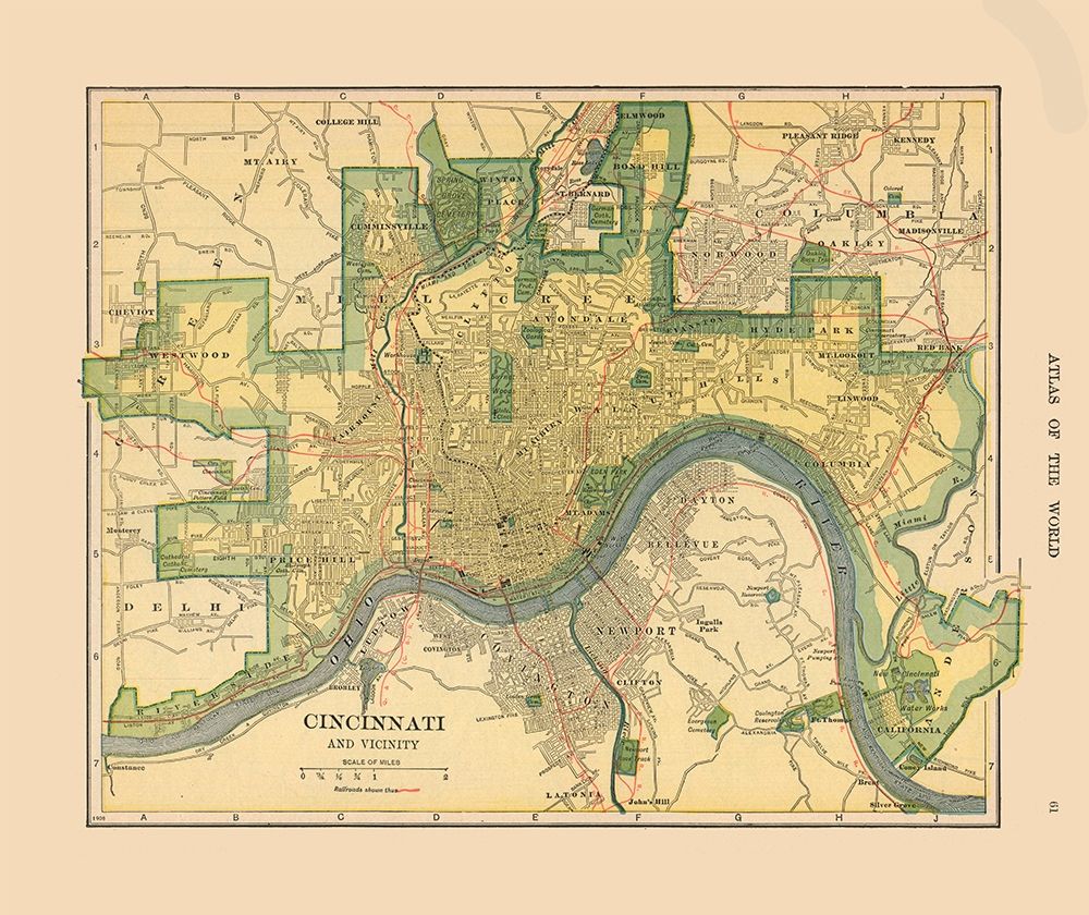 Cincinnati  Ohio - Hammond 1910