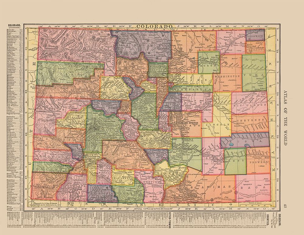 Colorado - Hammond 1910