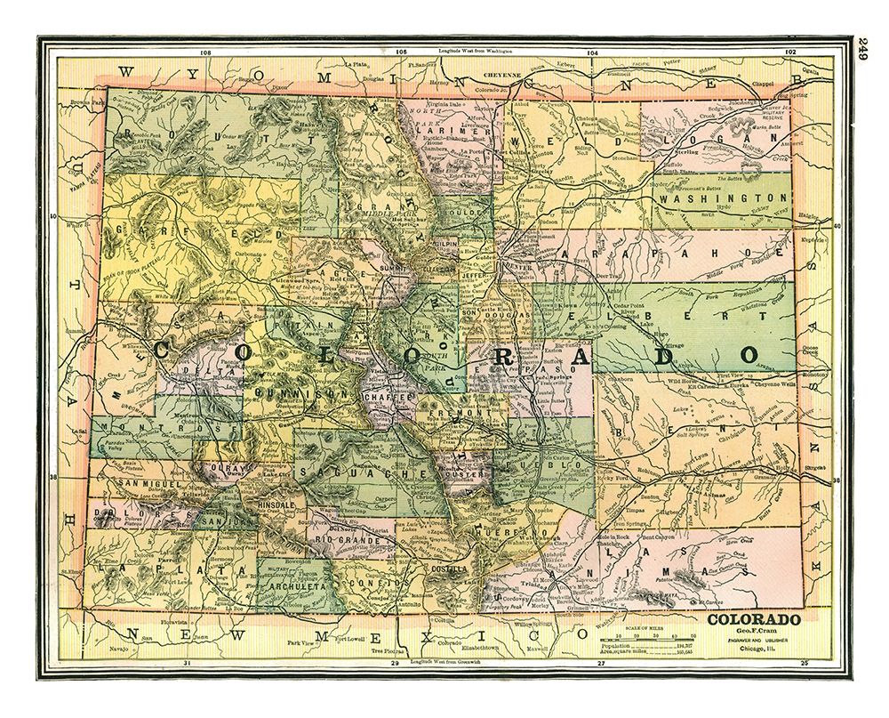 Colorado - Johnson 1888