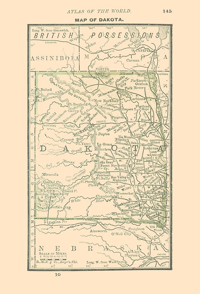 Dakota - Alden 1886
